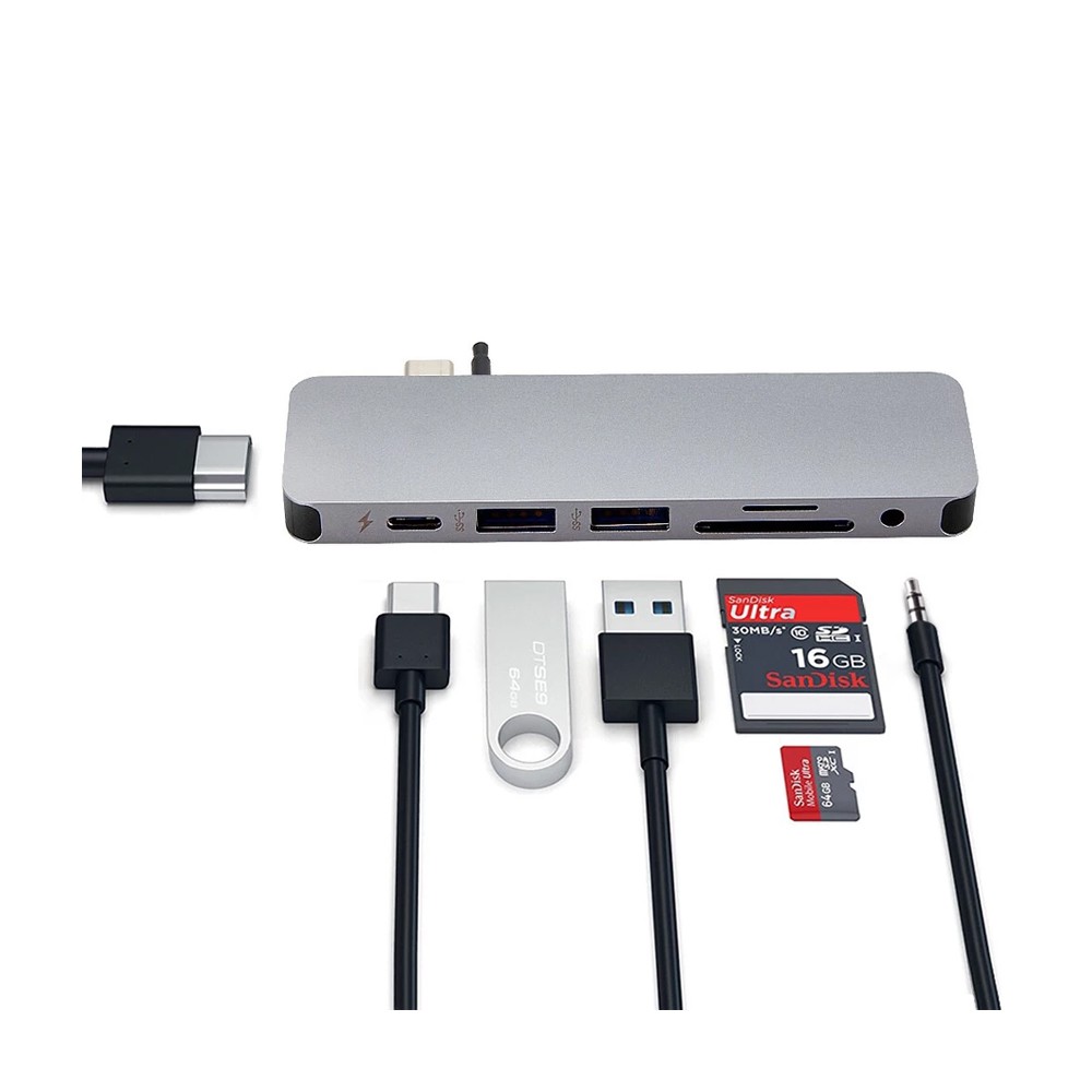 Cổng chuyển HyperDrive SOLO 7-in-1 USB-C Hub (GN21D)