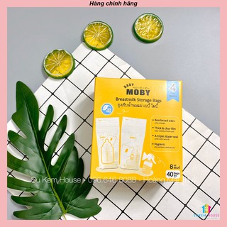 Túi trữ sữa Moby cho mẹ dung tích 150ml/ 240ml