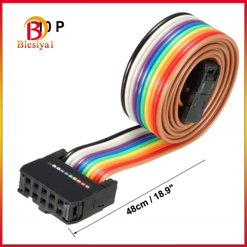 [BLESIYA1] 3D Printer 10 Pins LCD Screen Flat Ribbon Cable for Prusa i3 for Ender 3 Pro