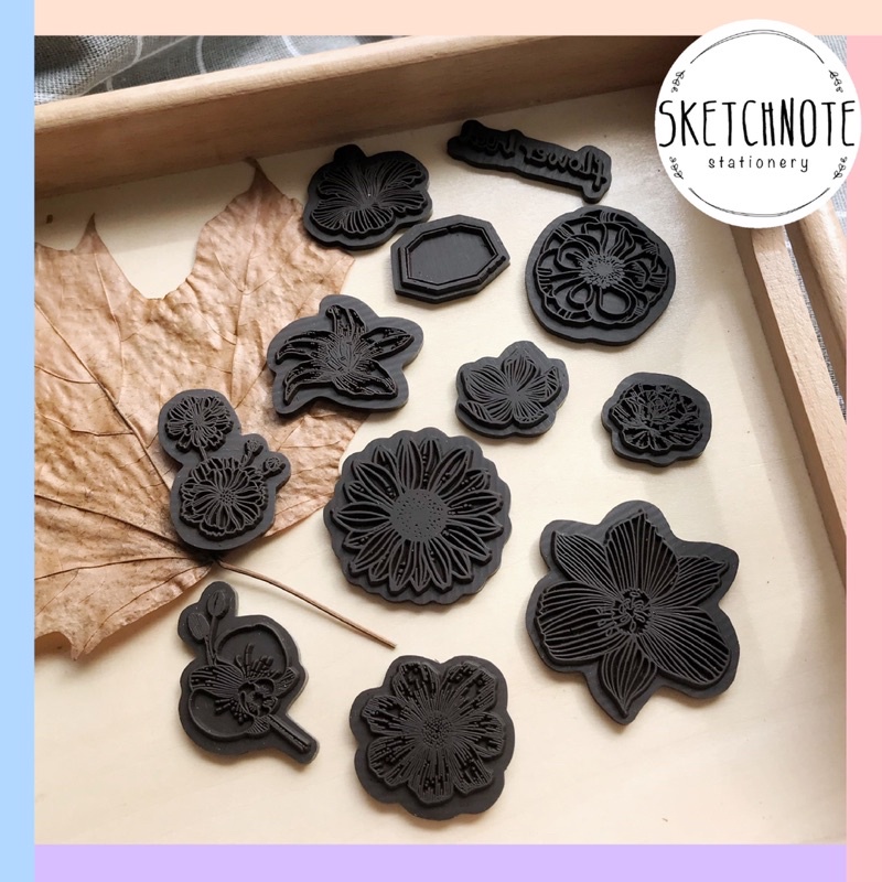 Stamp silicon con dấu dẻo SP009