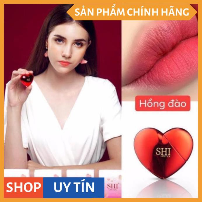 Son trái tim SHI (Hàng Mới Về) Son Môi Dưỡng Ẩm Chống Nước Lâu Trôi Tiện Dụng Chất Lượng Cao V V V | BigBuy360 - bigbuy360.vn