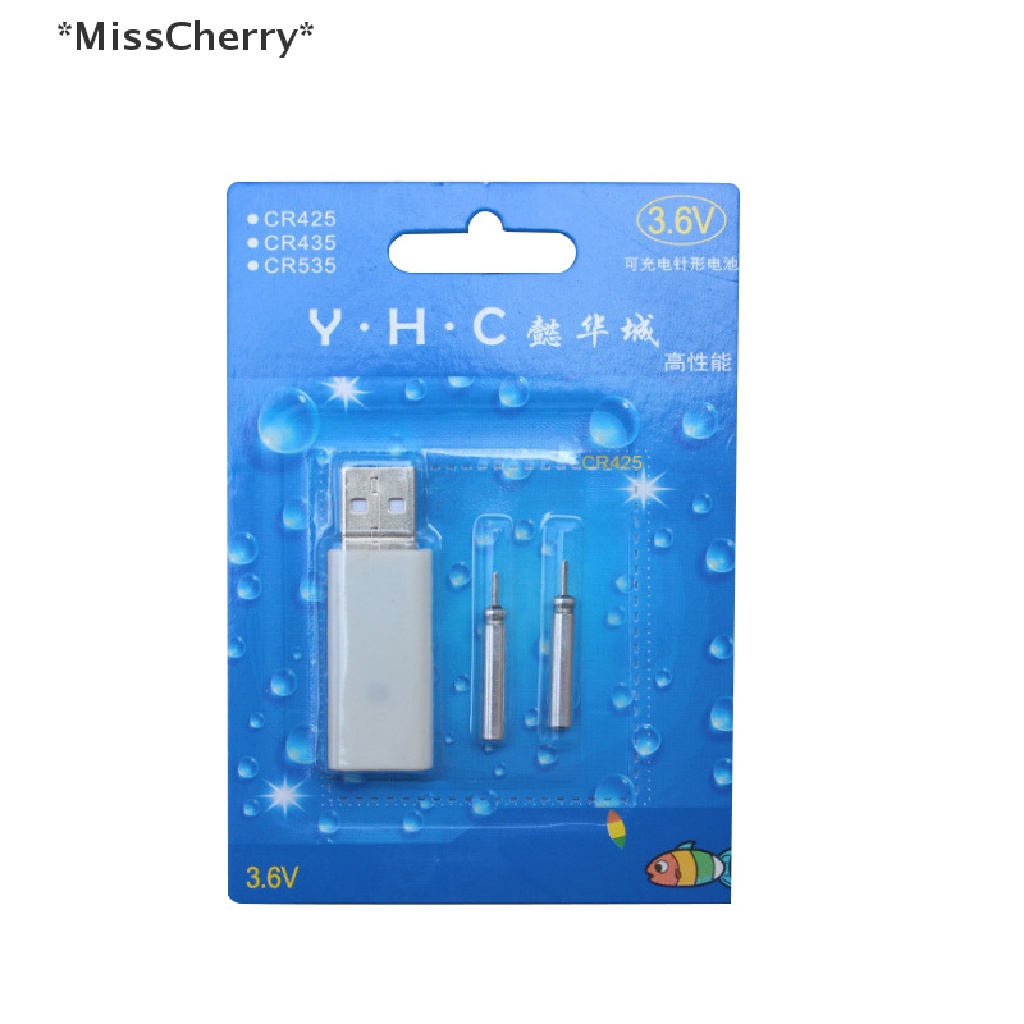 Set củ sạc USB CR425 chuyên dụng cho phao câu cá ban đêm (có bán lẻ)