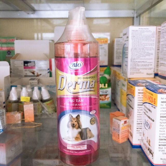 Sữa tắm Bio Derma (450ml) đặc trị ghẻ và nấm da trên chó