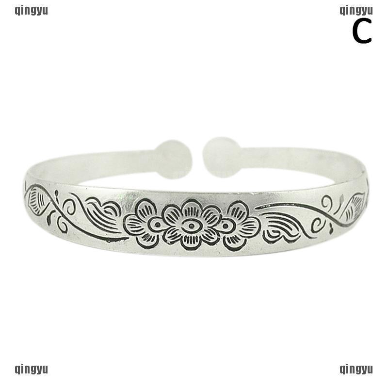 Vòng Đeo Tay Dạng Mở Phong Cách Retro