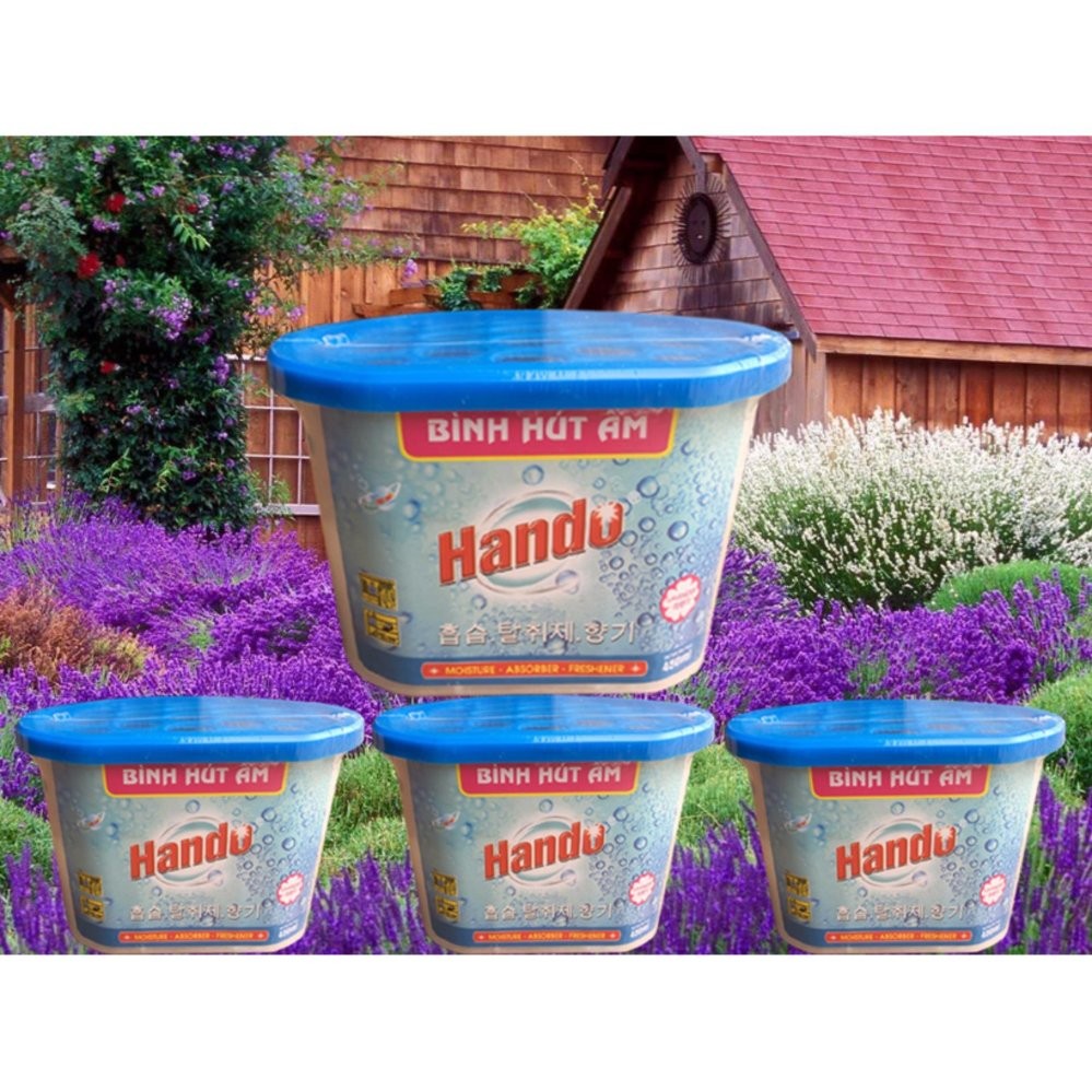 Bộ 3 bình hút ẩm Hando Lavender 450ml TI508