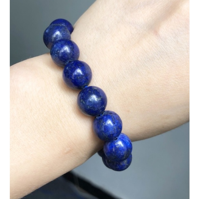 DIY Beads Lapis Lazuli Round Loose Beads 4/6/8/10/12mm For Making Jewelry Accessories
