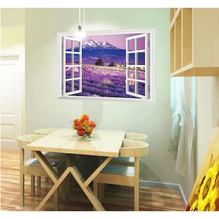 decal dán tường núi phú sỹ khổ to cực đẹp