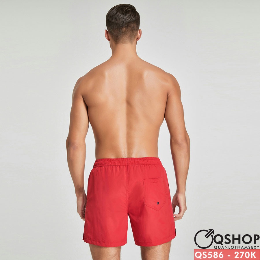 Quần short đi biển vài dù, QSHOP QS586