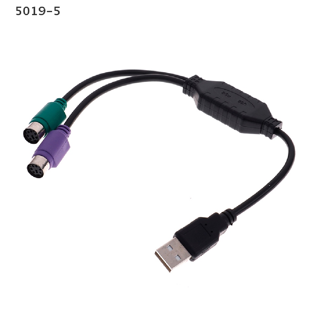 1 Dây Cáp Chuyển Đổi USB 5019 Sang PS2 Cho Bàn Phím Và Chuột