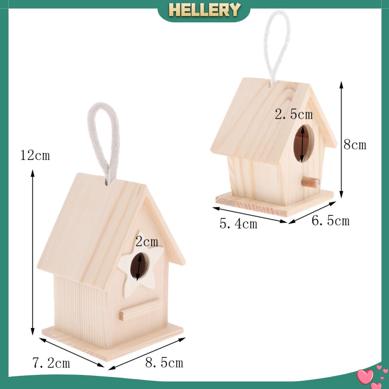 Tổ Chim Bằng Gỗ Tự Nhiên DIY