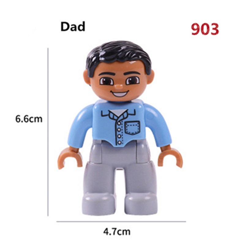 Bộ Đồ Chơi Lắp Ghép GOROCK Chủ Đề Gia Đình Độc Đáo