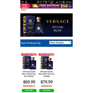 Nước hoa nam Versace Dylan Blue Pour Home Eau De toilette 100ml