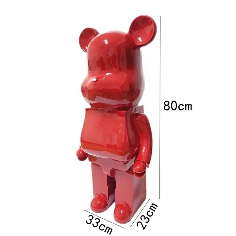 Gấu Bearbrick LV 80cm sz To (Vỡ Đền 100%)