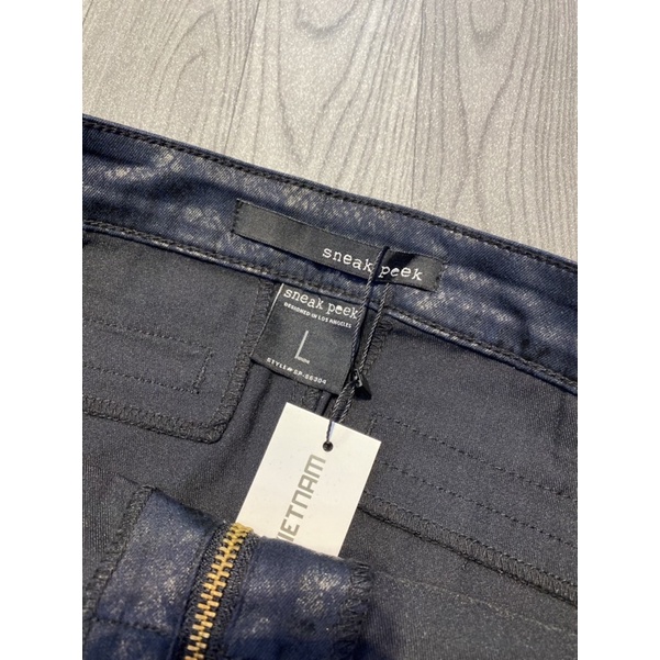 Chân váy ngăn sneak peek nữ size L