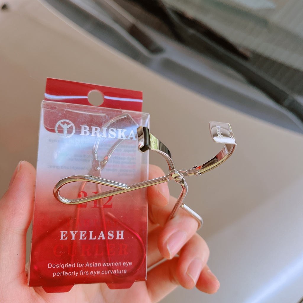 Kẹp mi góc Briska 212 Eyelash, Màu Đỏ