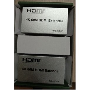 Bộ Kéo Dài HDMI Qua Cáp Mạng Lan 60M, 120M, 150m -giao ngẫu nhiên. SẴN HÀNG. SHOP ECOBA