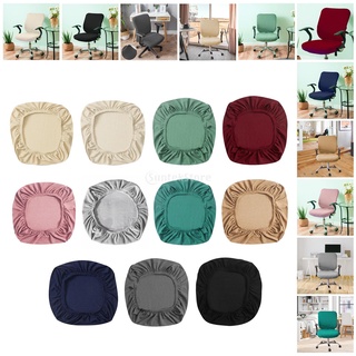 Bọc Ghế Văn Phòng Co Giãn Màu Xanh Đậm