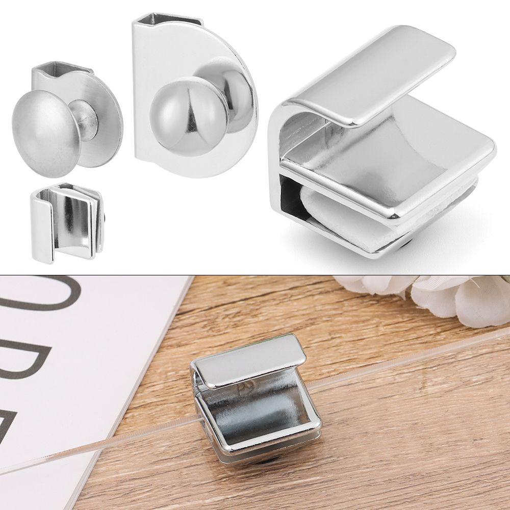 Tay Nắm Cửa Kính / Tủ Quần Áo Dạng Kẹp Không Cần Khoan Siêu Bền Tiện Dụng
