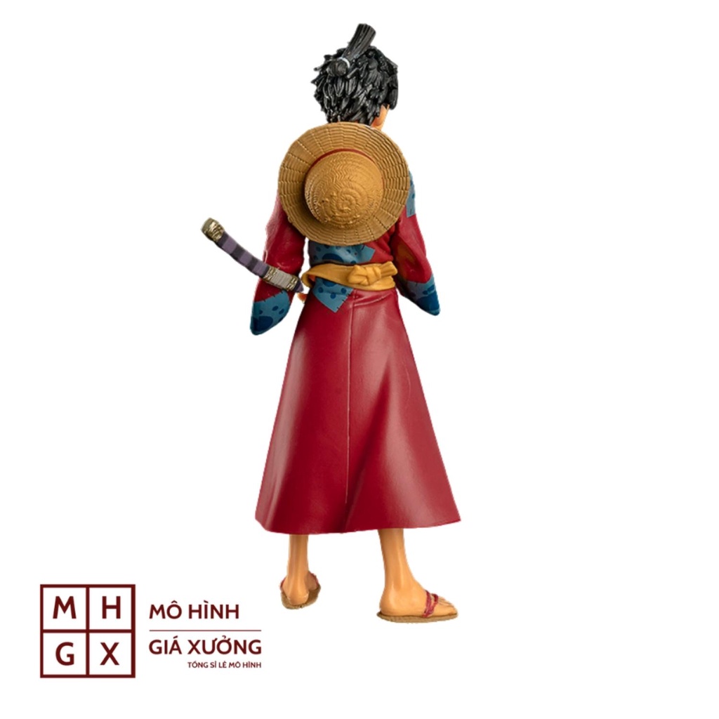 Mô Hình Monkey D. Luffy ở Vương quốc Wano Cao 17cm -Tượng Figure One Piece