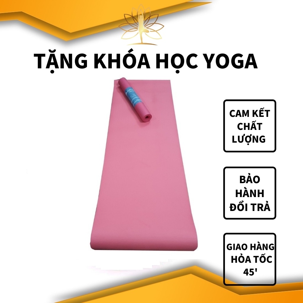 Thảm tập gymyoga tại nhà chống trượtgiá rẻ siêu dày siêu êm GKKLYPROEVA