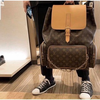 Balo nam Backpack Trio chất da cao cấp sang trọng