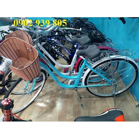 Xe Đạp nữ 26 INCH FASCINO cao cấp cao từ 1.5m trở lên