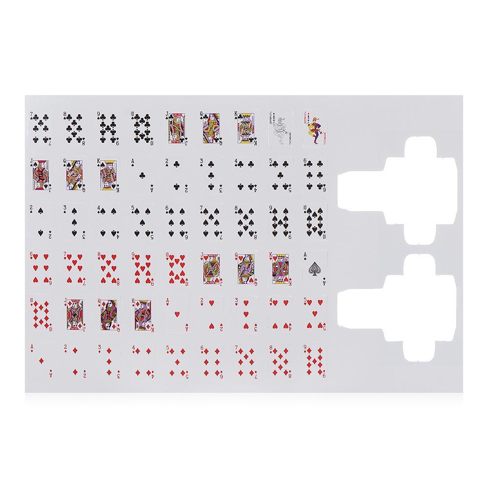 1 Bộ Bài Poker Mini Tỉ Lệ 1: 12 Cho Nhà Búp Bê