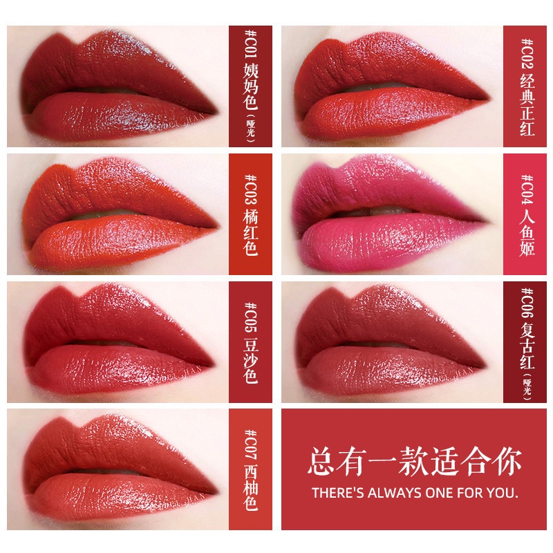 Son Môi Dạng Mousse Dưỡng Ẩm Lâu Trôi Không Dính Cốc Không Dễ Phai Màu