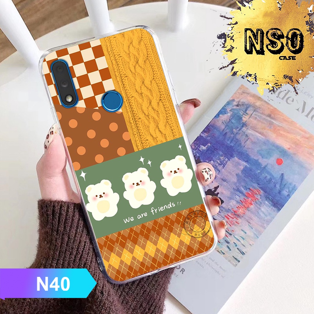 Ốp Lưng Vsmart Star 3 - Vsmart Star 4 In Hình họa tiết gấu dễ thương đẹp