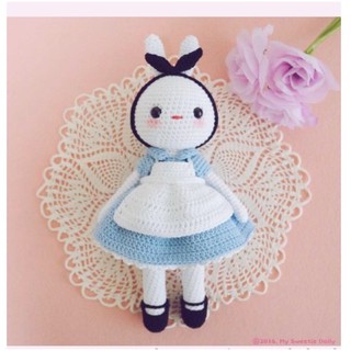 [ AN TOÀN CHO BÉ] Thỏ len handmade - Gấu len cho bé