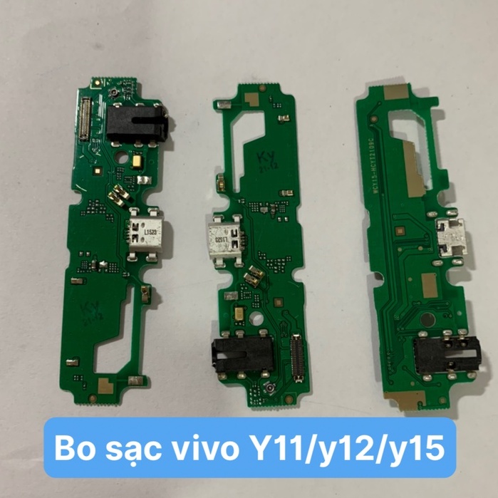 Cụm đuôi sạc, Chân sạc, bo sạc, tai nghe Vivo Y11 / Y 12 / Y 15 dùng chung, zin hãng
