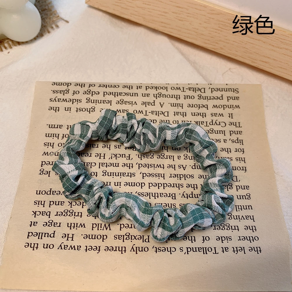 Dây Buộc Tóc Họa Tiết Ca Rô / Ca Rô Xinh Xắn Dành Cho Nữ