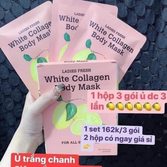 Ủ Trắng Lemon Chanh tươi