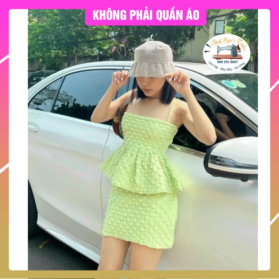 AQ016_Rập giấy set áo quần  | Tặng 1 bút ủi bay màu