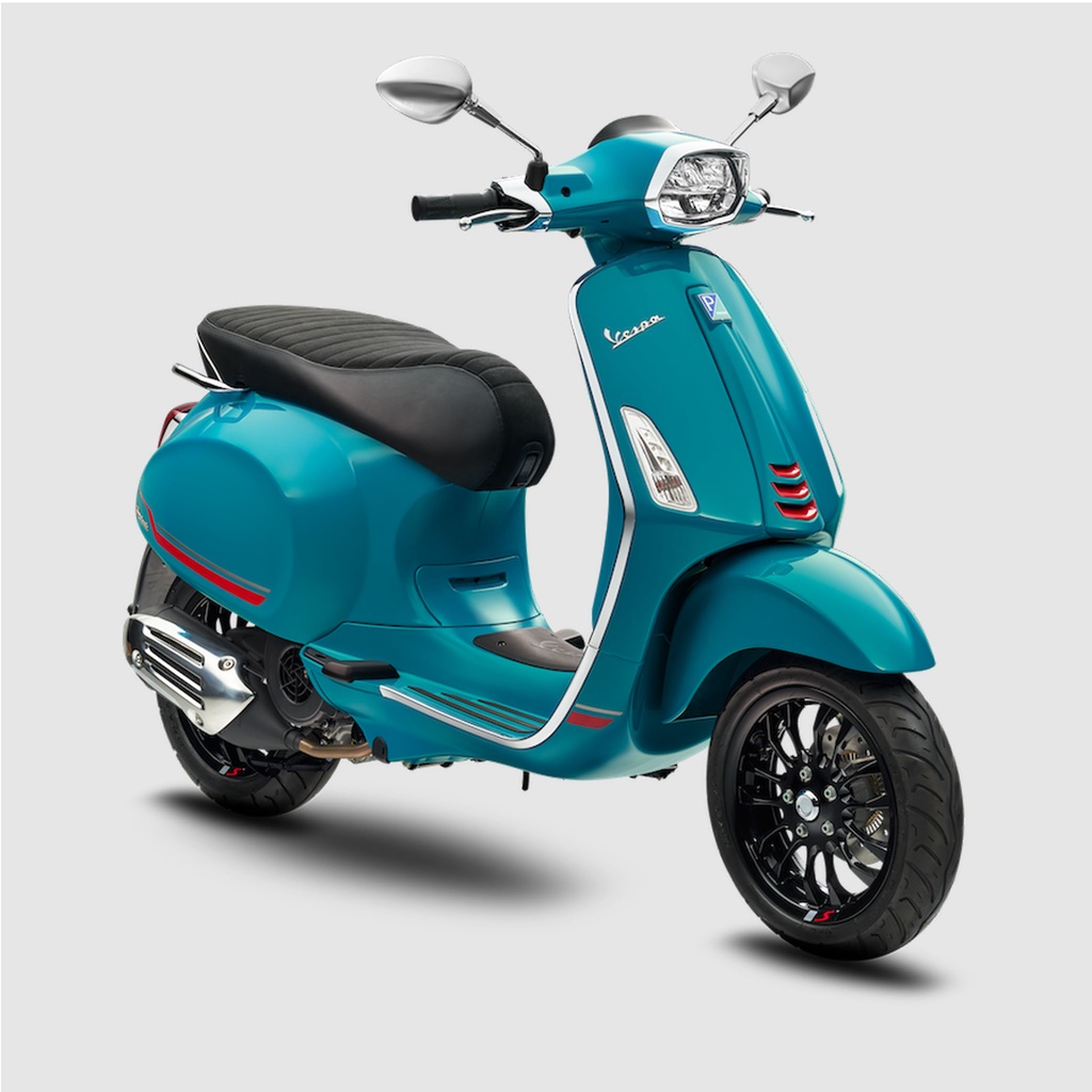 Xe Máy Vespa Sprint S 125 ABS Màu Xanh Audace