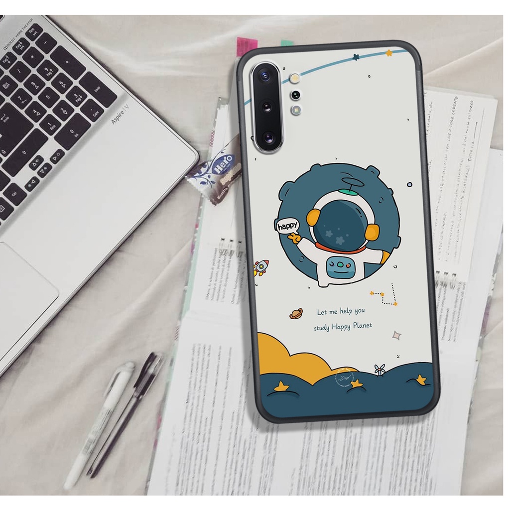 [ HOT BỎNG TAY] ỐP LƯNG SAM.SUNG NOTE 10/NOTE 10 PLUS , IN HINH CHIBI PHI HÀNH GIA ĐÁNG YÊU, SIÊU CUTE.