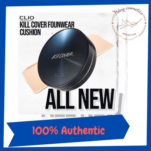 Phấn nước CLIO KILL COVER FOUNWEAR CUSHION XP