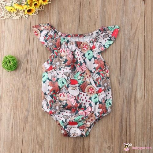 Bộ Bodysuit Một Mảnh Tay Cánh Tiên Hoa Dễ Thương Cho Bé Sơ Sinh