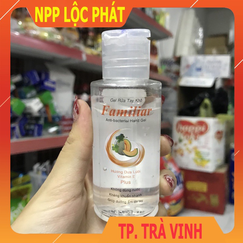gel rửa tay khô FAMILIAR hương dưa lưới 80ml [NPP Lộc Phát]