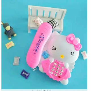 Đồ chơi điện thoại mèo kitty