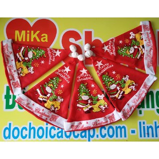 5 Chiếc mũ Noel trẻ em chất nỉ - cỡ bé