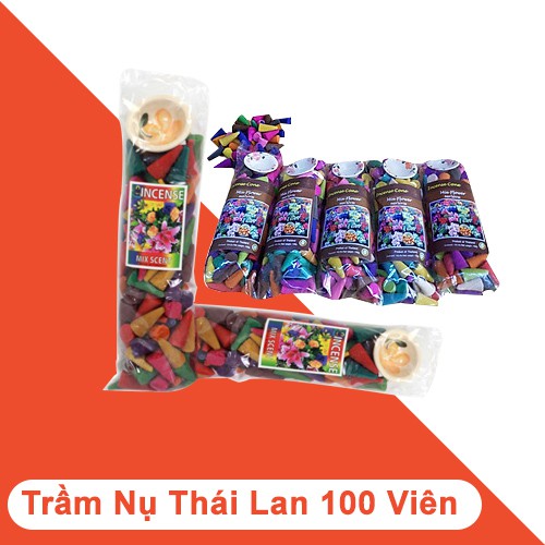 Trầm Hương Nụ Thái Lan Inscen Gói 100 Viên