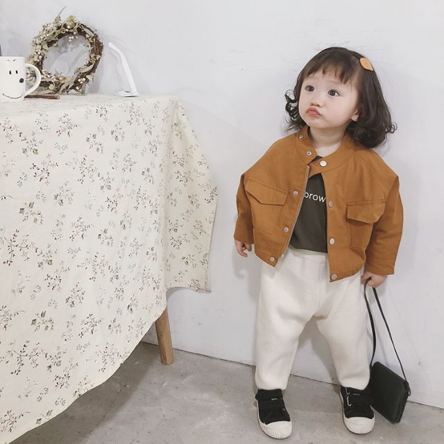 Áo khoác kaki cho bé trai, bé gái