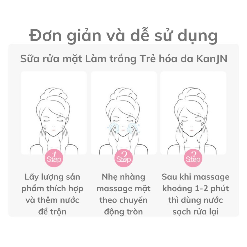 Sữa Rửa Mặt Ngừa Mụn Trắng Da KanJN 100g Sạch Dầu Ngăn Ngừa Mụn KA043 pergolden | BigBuy360 - bigbuy360.vn