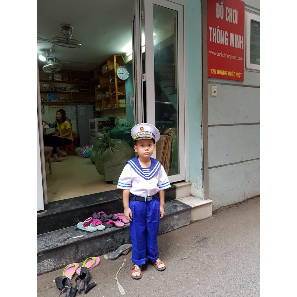 Hải quân, mũ áo quần hải quân Việt Nam