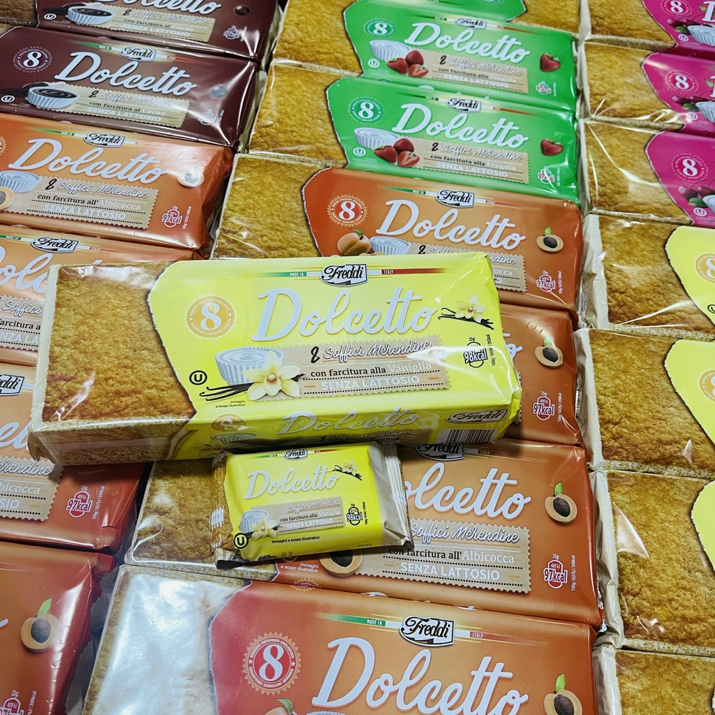 Bánh Bông Lan nhập khẩu Ý Freddi Dolcetto nhiều vị