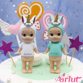 Mô hình bánh cupcake trang trí hình kì lân