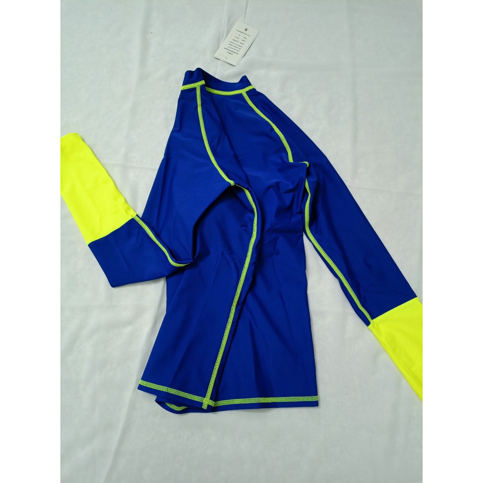 Áo bơi nữ dài tay kéo khóa Sbart cao cấp chống nắng thời trang