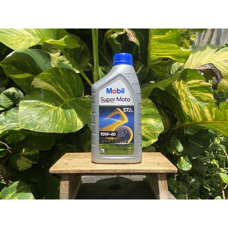 Nhớt Mobil Super Moto 10W40 (1L) - Nhập Khẩu Singapore