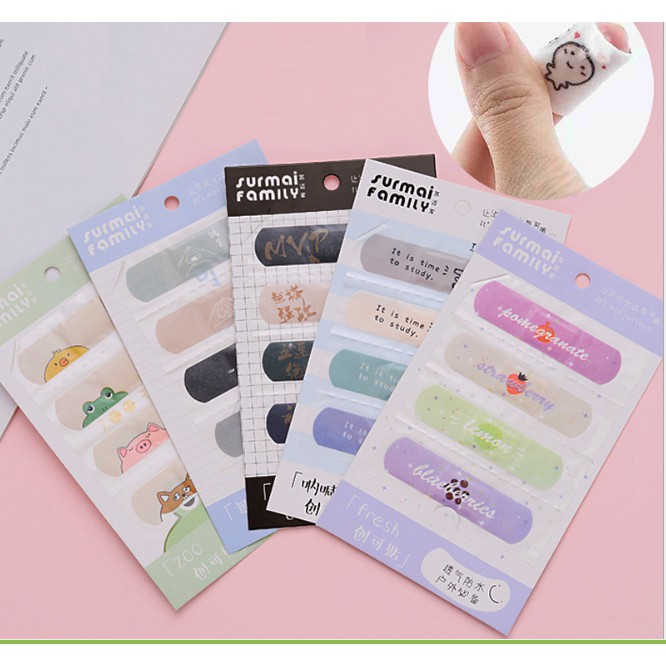 Set băng gâu dán vết thương kute, Băng urgo dễ thương